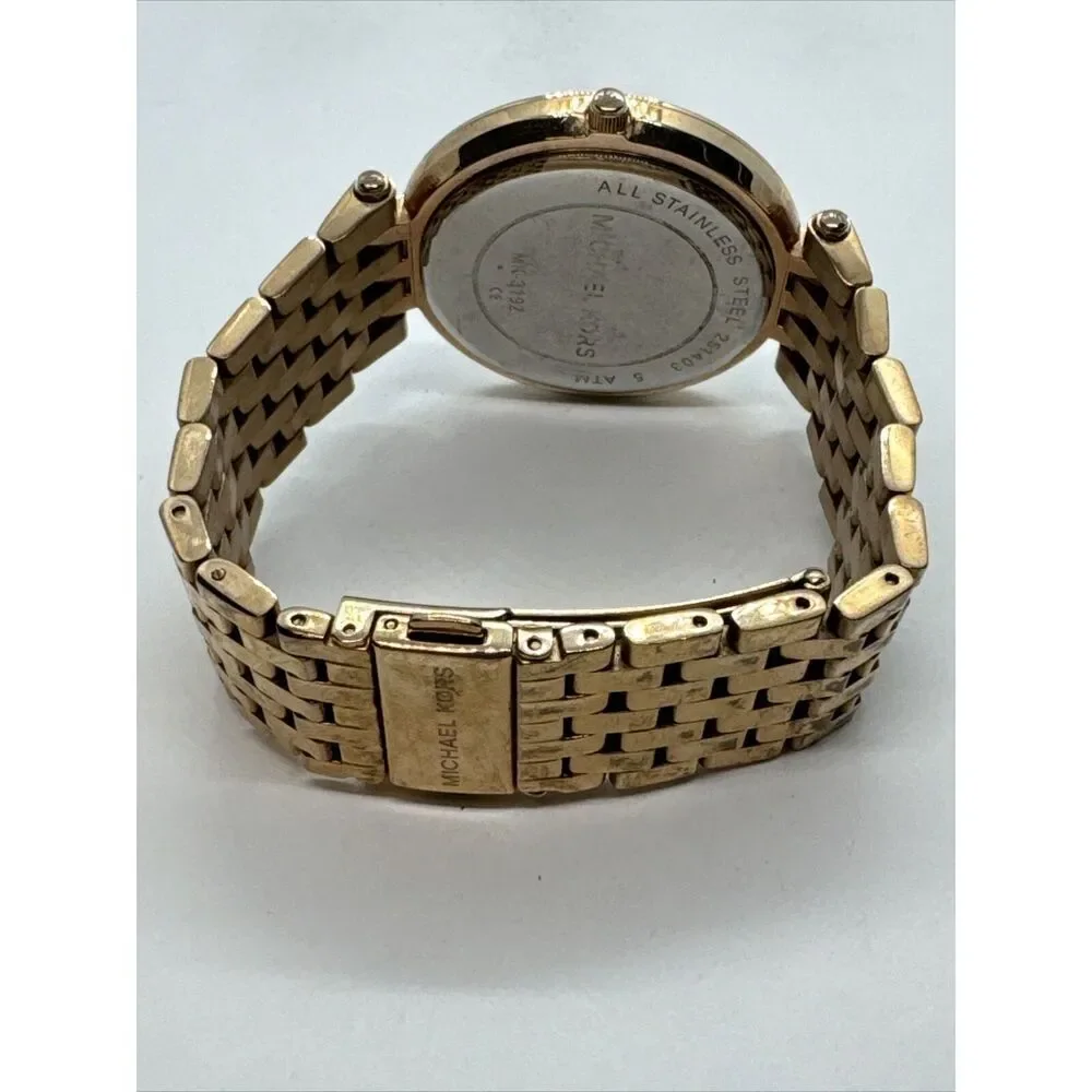 Michael Kors Darci MK3192 Women Rose Gold Analog Dial Quartz Wrist Watch JNA428